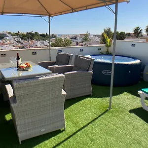 Appartement Beta - 2 Bedrooms, Private Rooftop Patio With Hot Tub, Bbq And View, Ferragudo (Faro)
